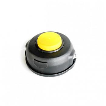 Кос.голов. М10*1,25 левая саморегулирующаяся черная с желт.кнопкой б/коса N-2718